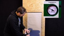 1. Druckeinstellung und Anforderungen an den Kompressor