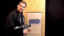 13. Sprühen auf glattem Untergrund mit AEROSANA VISCONN FIBRE