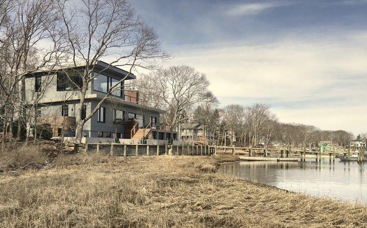 Passivhaus am Meer in Greenport, NY, USA