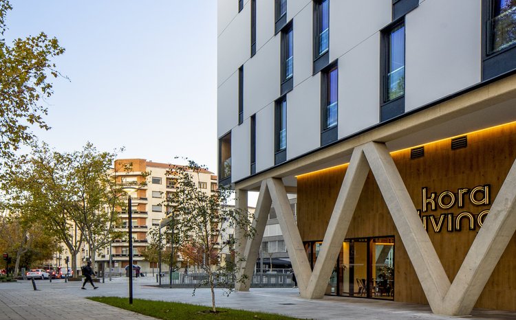 Aparthotel nach Passivhaus-Standard, Vitoria-Gasteiz, Spanien