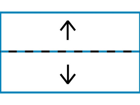 3. Angabe zu Firstposition und Wasserlaufrichtung