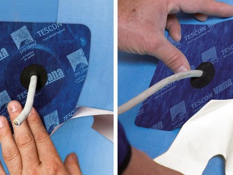 12. Anschluss an Kabel und Rohre