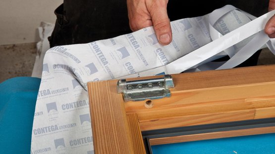 Verarbeitungsschritte: 1. vor Fenstermontage