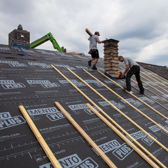 SOLITEX MENTO PLUS Baustelle Sanierung