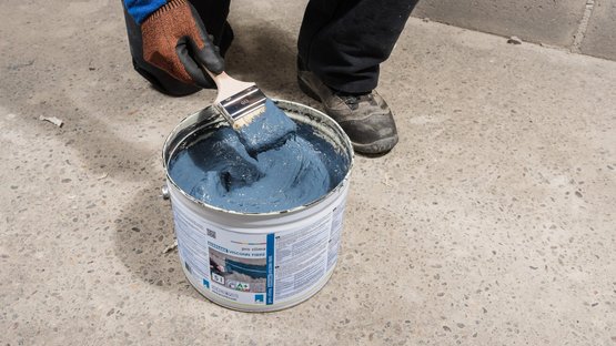 1. Material aufrühren