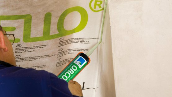 12a. Anschluss an verputzten Schornstein (gedämmt oder 2-schalig)