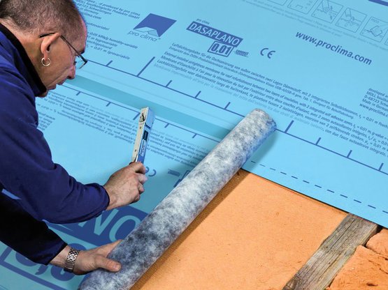 DASAPLANO 0,01 connect Ausrollen Antackern