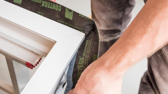 Verarbeitungsschritte: vor Fenstermontage