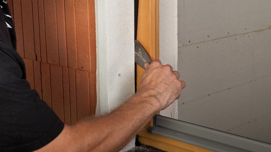 Verarbeitungsschritte: 2. nach Fenstermontage