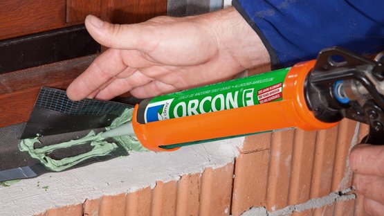 6. Enden verkleben