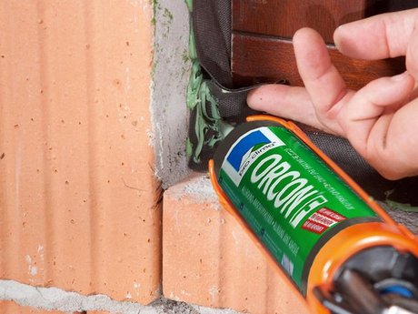 6. Ecken verkleben
