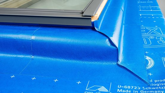 Anschluss Dachflächenfenster mit WELDANO INVEX 3D