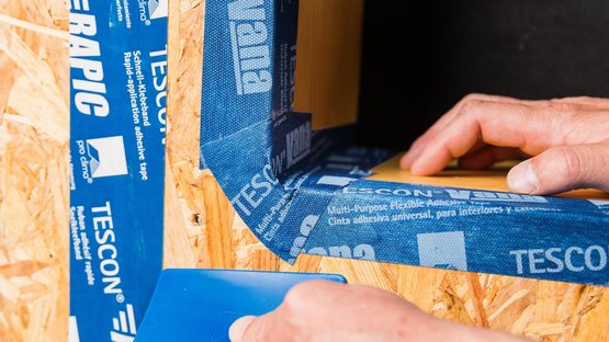 1. Fensteröffnung vorbereiten