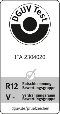 Rutschhemmung DGUV R12/V- ADHERO 1000
